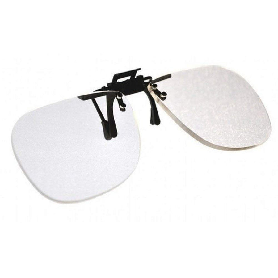 Magna-flip Clip on Flip up Magnifiers, Converts Distanc