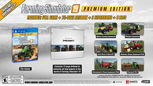 Farming Simulator 19: Premium Edition (PS4) - PlayStation 4