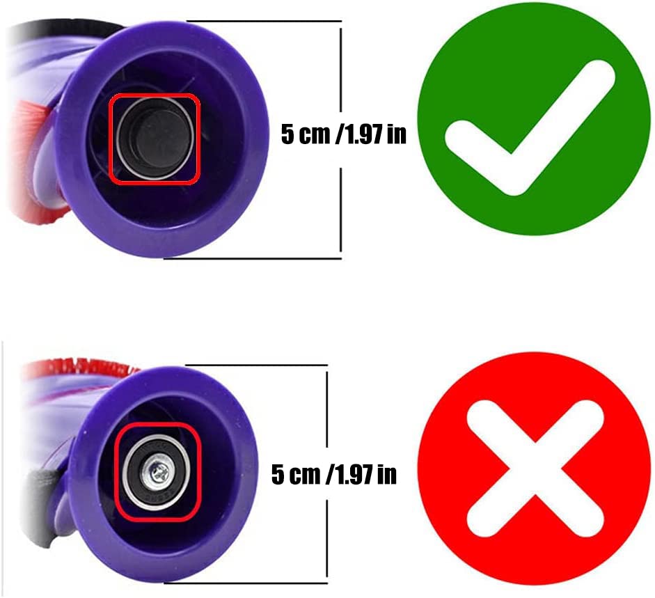 Odashen Brushbar Roller Brush Replacement for Dyson V8 
