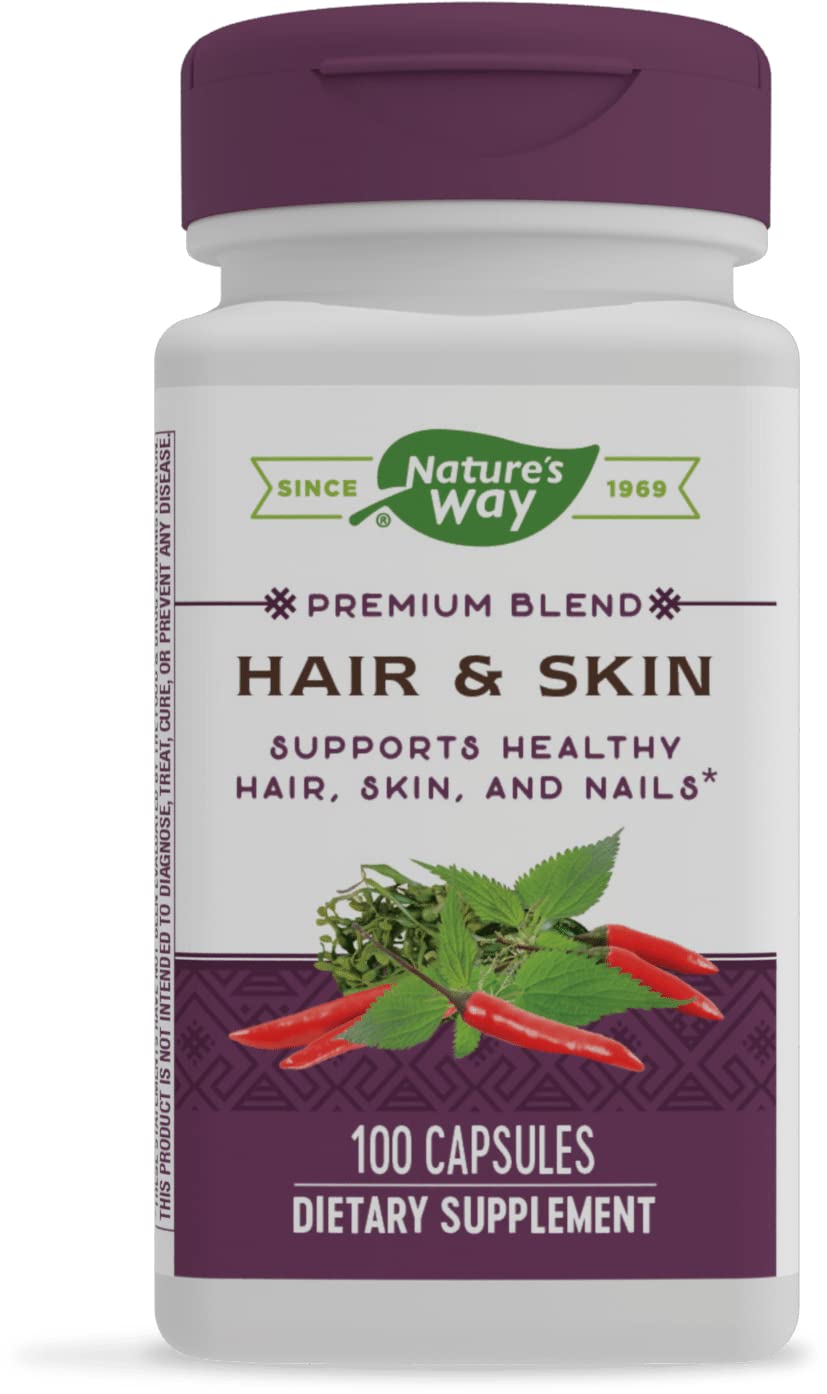 Nature's Way Premium Blend Hair & Skin, Support