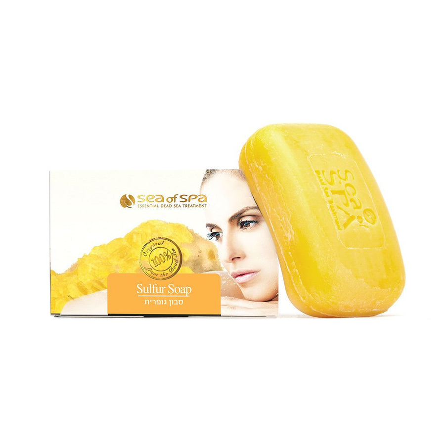 Dead Sea Minerals Sulphur soap Acne Psoriasis Care