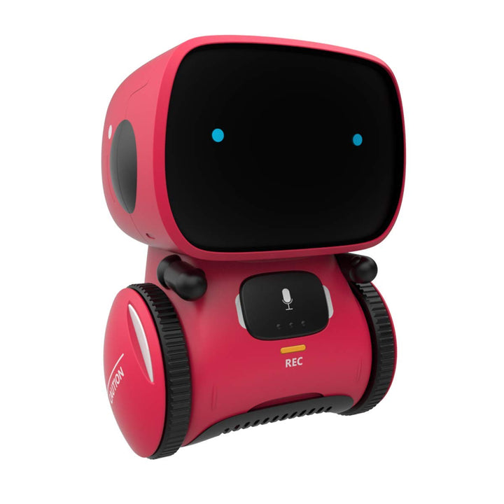 Kids Robot Toys for Girls and Boys, Voice Control and Touch Sensor Interactive Smart Talking Robots Intelligent Partner and Teacher with Singing, Dancing, Repeating, Toy Gifts for Kid Age 3 and Up