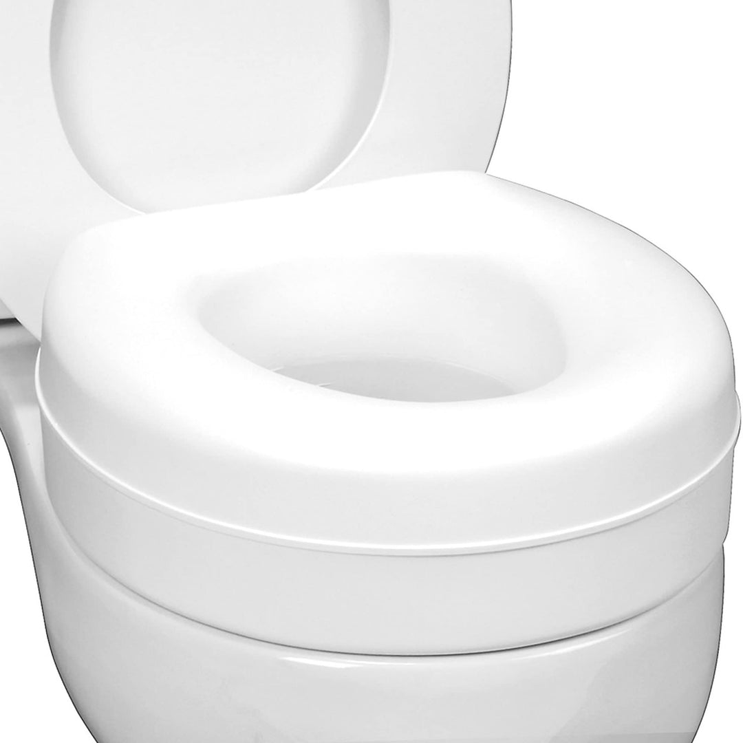 HealthSmart Enhanced Comfort 5 Raised (Round) Toilet Se