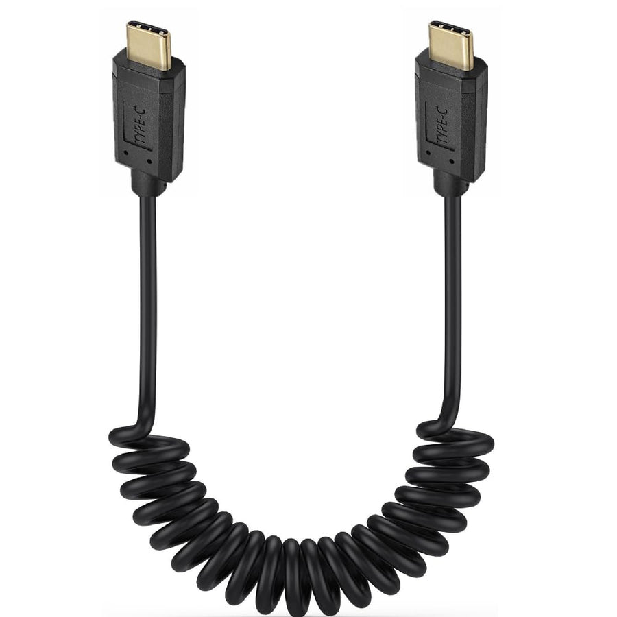 Kework Coiled USB 3.1 Type C Cable, USB C Male to USB C