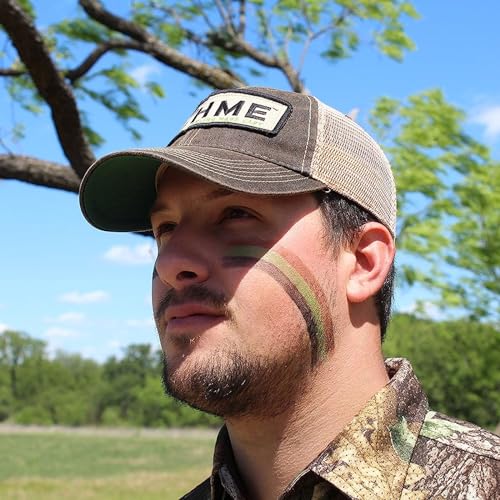 3 Color Camo Face Paint Mess-Free Application Stick - Long-Lasting Easy-to-Use Concealment Makeup for Hunting