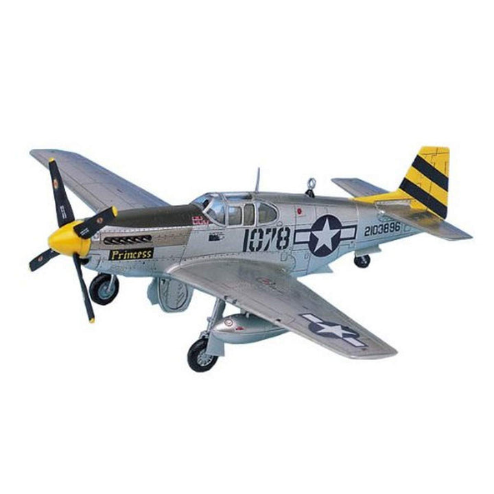 The Fighter of World War II P-51C Model Kit, Gray