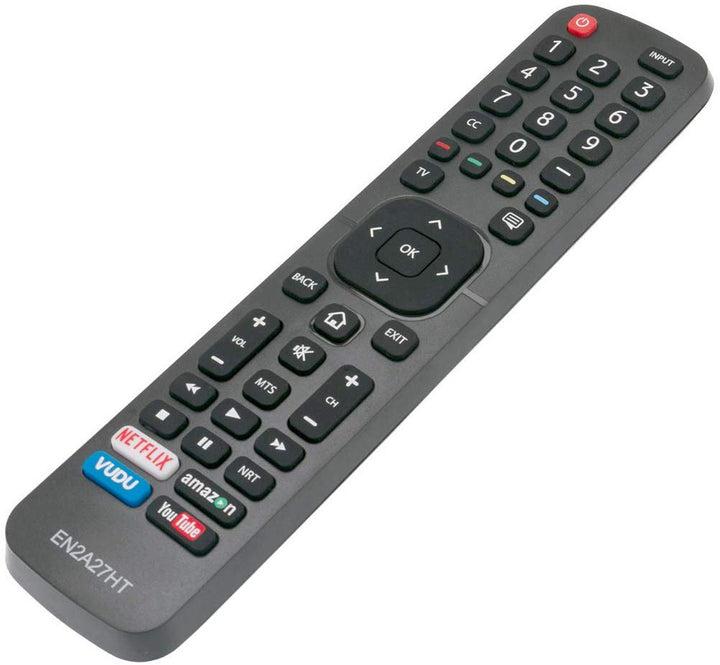 ALLIMITY EN2A27HT Replaced Remote Control Fit HISENSE 4K Smart LED HDTV 39H5D 40H5D 43H5D 43H620D 43H6D 43H7D 43H8C 49H6E 50H5D 50H620D 50H6D 50H7050D 50H7D 55H6D 55H7D 55H8C 60H8C 65H6D