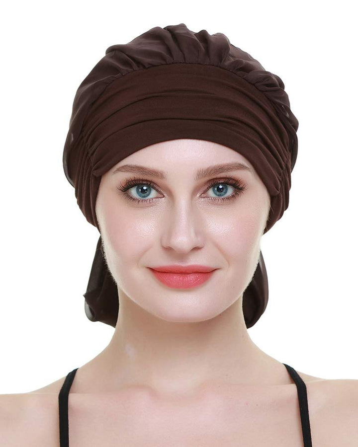 Chemo Turban For Cancer Women HeadWrap Scarves Long Hai