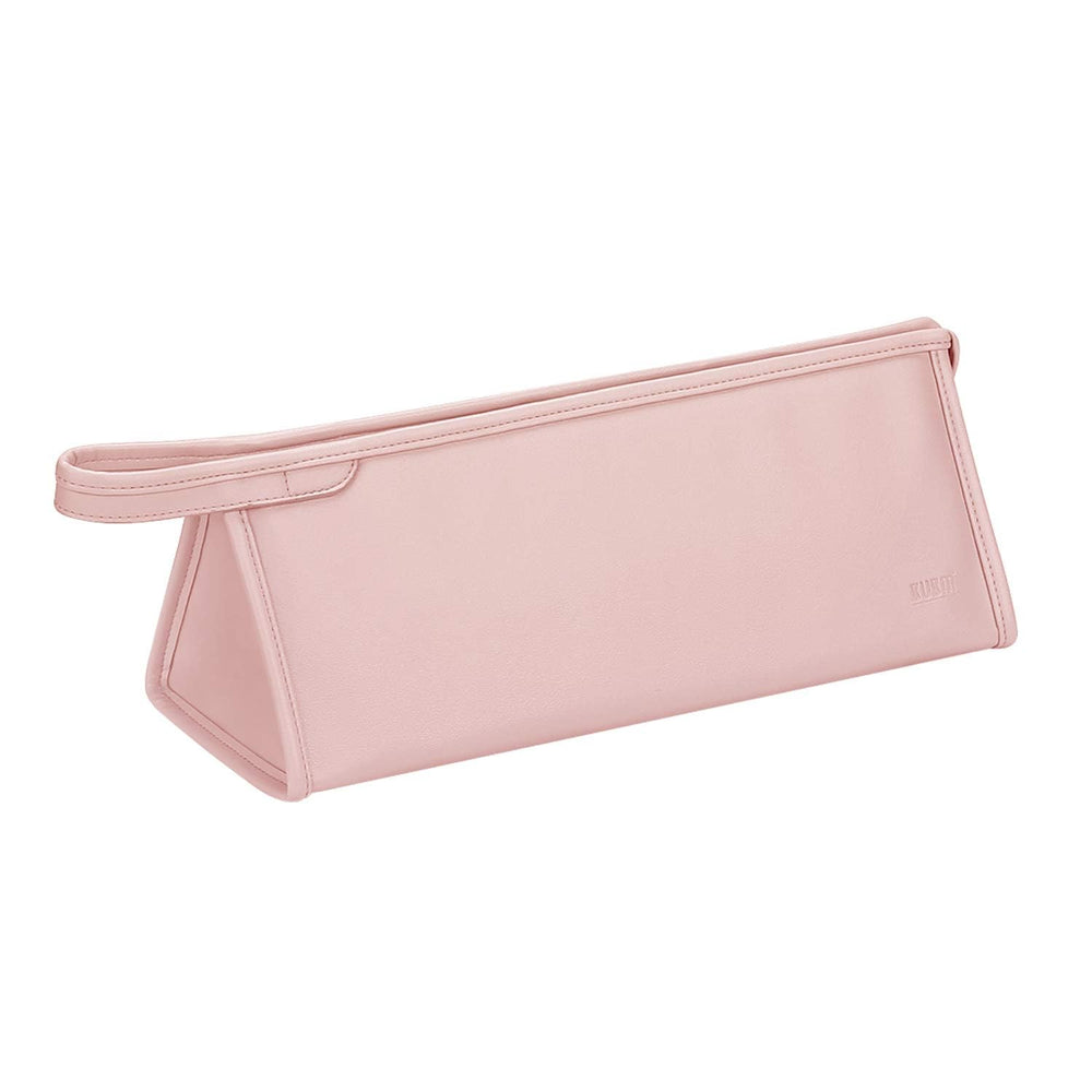PU Leather Travel Case Portable Storage Bag for Dyson Airwrap Styler/Dyson Supersonic Hair Dryer, Waterproof Anti-Scratch Dustproof Shockproof Protection Organizer Travel Gift Case (Pink)