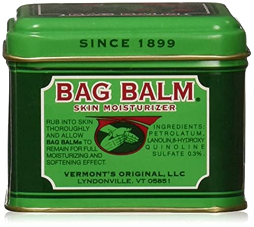 Skin Moisturizer - Full Body Hydrating Skin Care: Dry Hands, Lips, Face, Feet &amp; More - Unscented, Cruelty &amp; Paraben Free - Day &amp; Night, Men &amp; Women, Vermont&#39;s Original (4oz Tin, Made in USA)