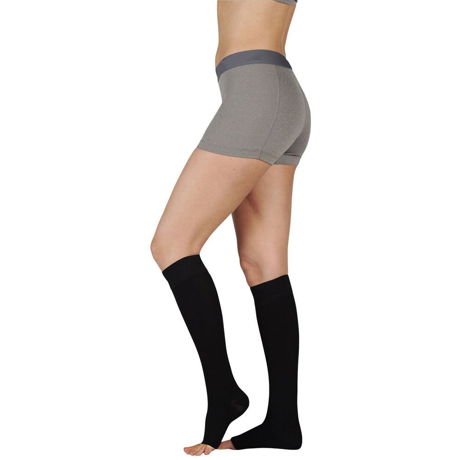 IV , Black : 20-30 mmHg, Basic, Knee, OT, Black