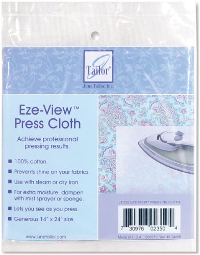 Eze-View 24-by-14-Inch 100% Cotton Press Cloth