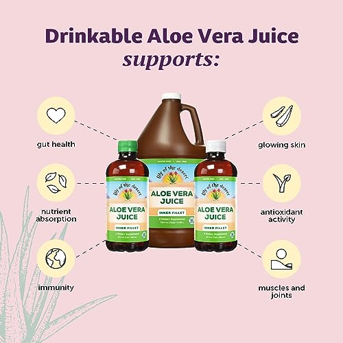 Lily Of The Desert Aloe Vera Juice - Inner Fillet Aloe 