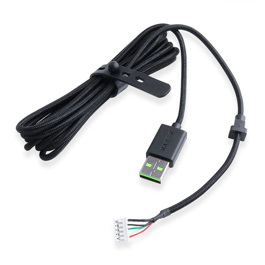 New USB Wire Data line/Audio Cable Replacement for Razer Kraken Kitty Edition/Ultimate Edition Headphone (Black)