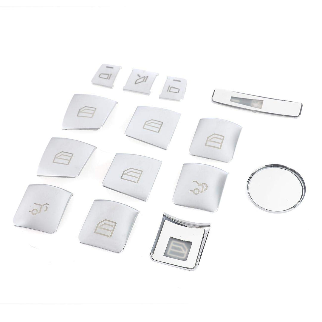WICHEMI Car Window Glass Lift Button Trim Cover Window 