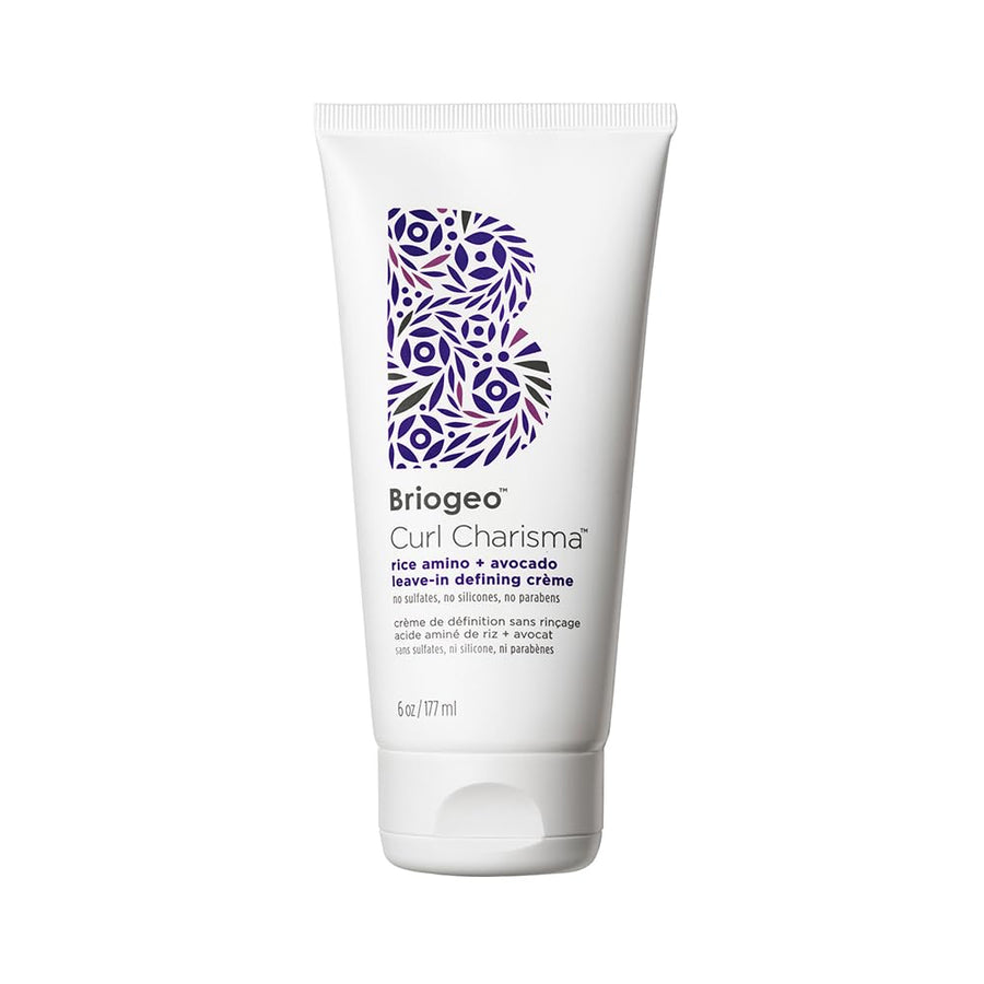 Curl Charisma Rice Amino + Avocado Leave-In Defining Crème, Anti Frizz Hair Styling Moisturizer, Leave In Cream for Wavy, Curly, Coily Hair, Boosts Hydration, Vegan, Cruelty-Free, 6 fl oz