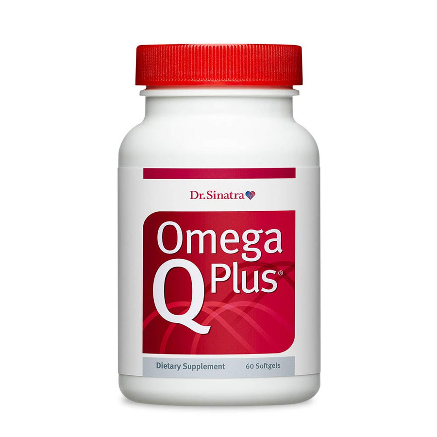 Omega Q Plus– Omega-3 and CoQ10 Supplement Delivers Everyday Heart Health Support with 50 mg of CoQ10 and Provides Antioxidant Power (60 softgels)