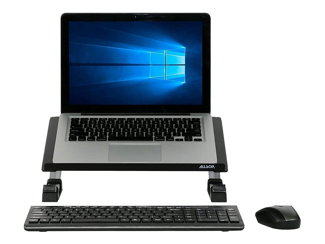 Allsop Redmond Adjustable Laptop Stand, Vented Curved S