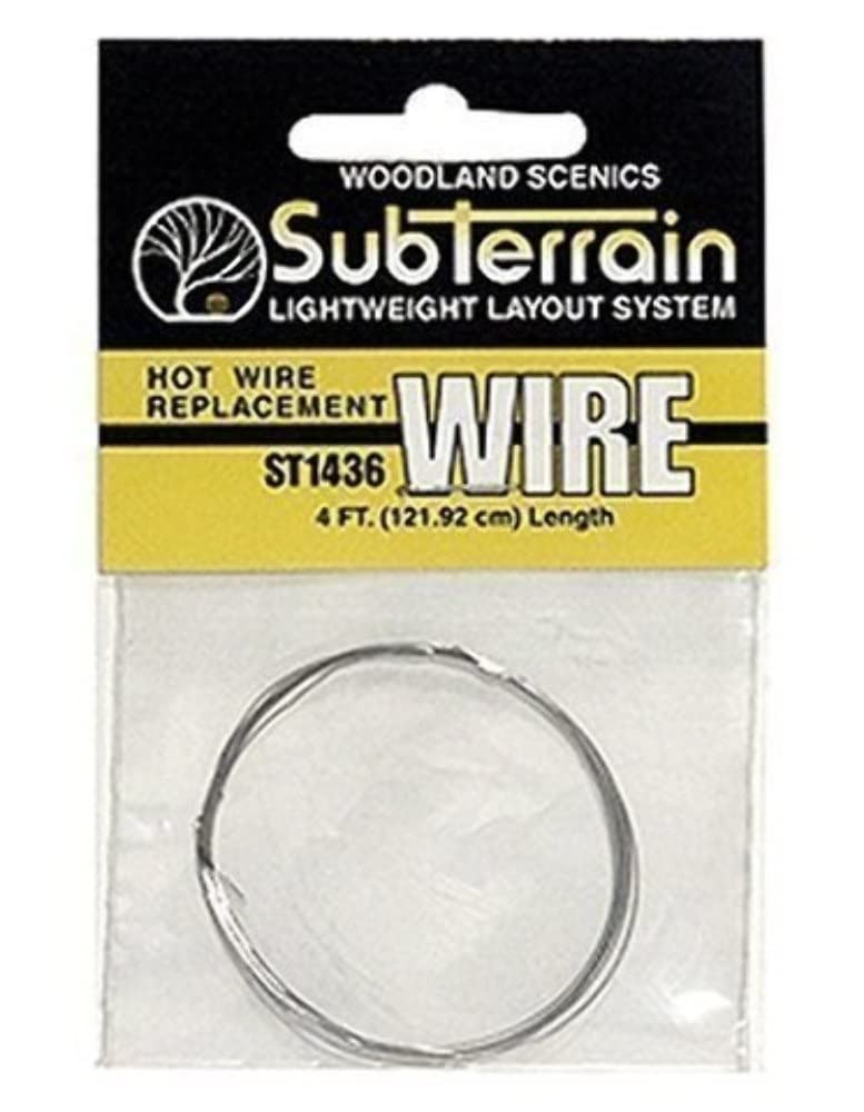 Micro-Mark Replacement Wire for #82104 Hot Wire Foam Cutter, 010 Inch Dia.x 4&#39; Long