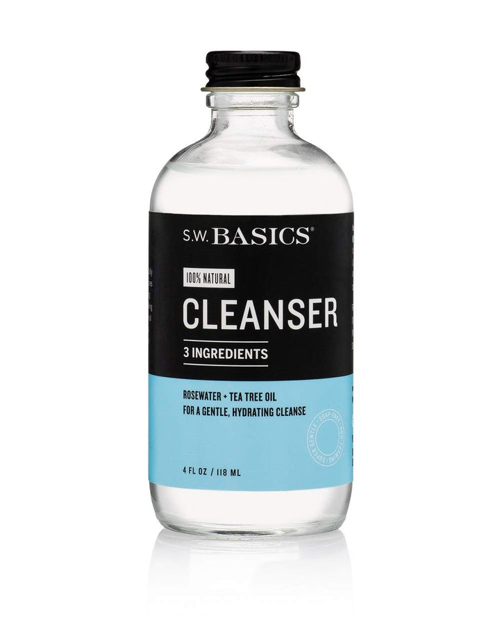 Vegan Vegetarian Skin Care Cleanser by SW Basics - All Natural Skincare - Organic Ingredients