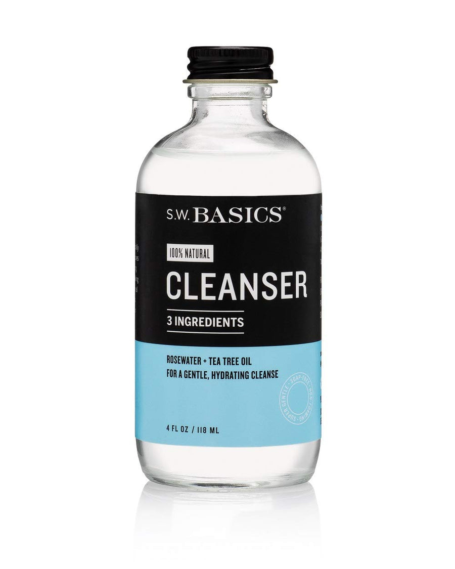Vegan Vegetarian Skin Care Cleanser by SW Basics - All Natural Skincare - Organic Ingredients