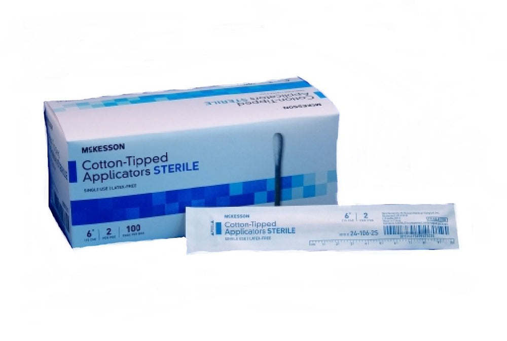 Sterile Cotton Tipped Applicators 6 AD