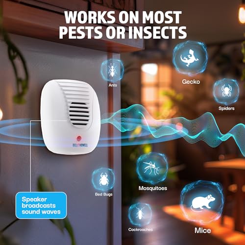 Bell + Howell Ultrasonic Pest Repeller Home Kit (Pack o