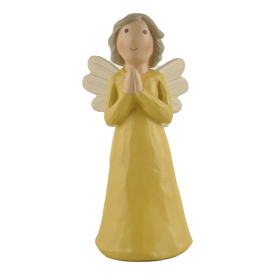 Praying Angel Statue Religious Gift Remembrance Angel - 5.83 Inch,Polyresin
