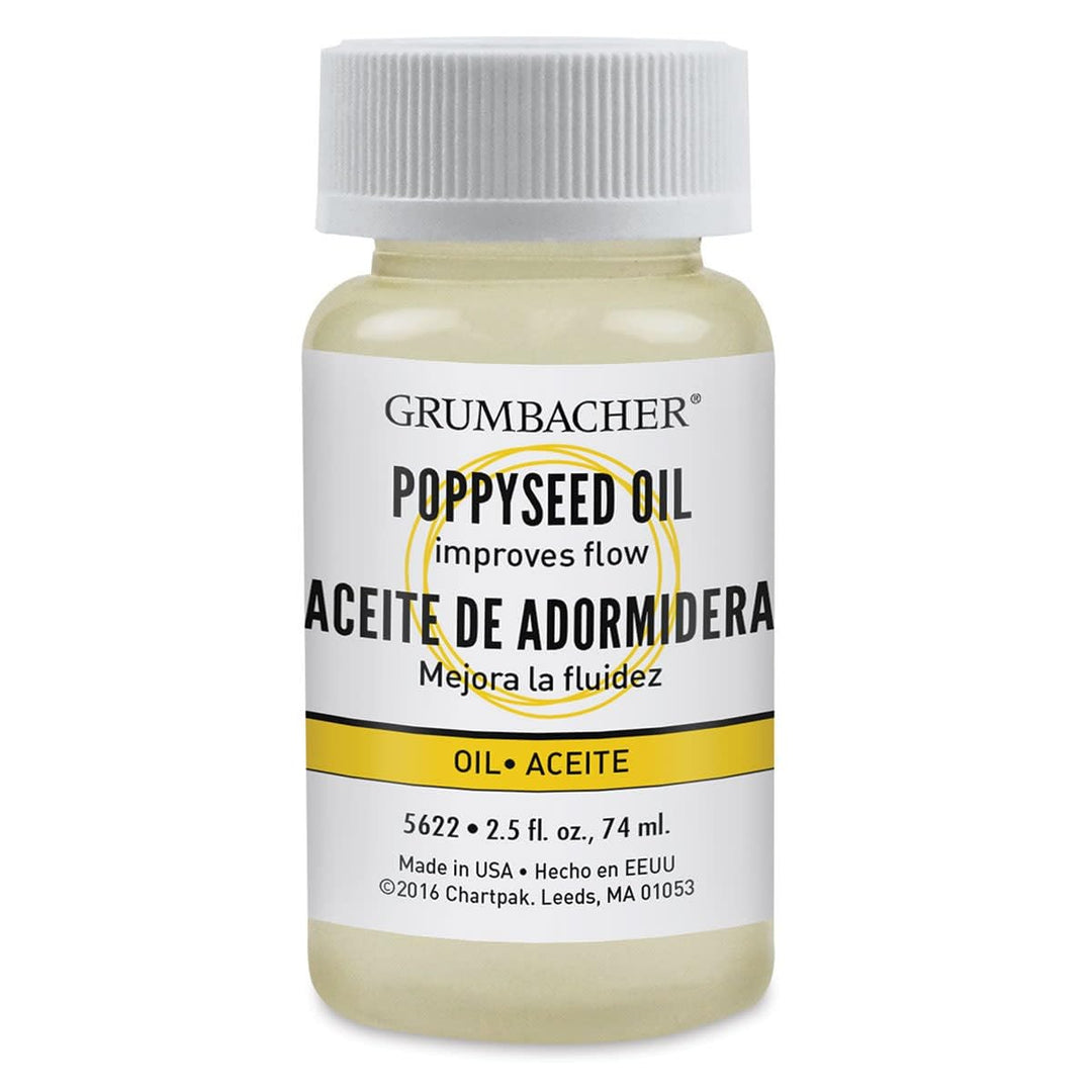 Poppyseed Oil Medium, 2-1/2 Oz. Jar, # 5622