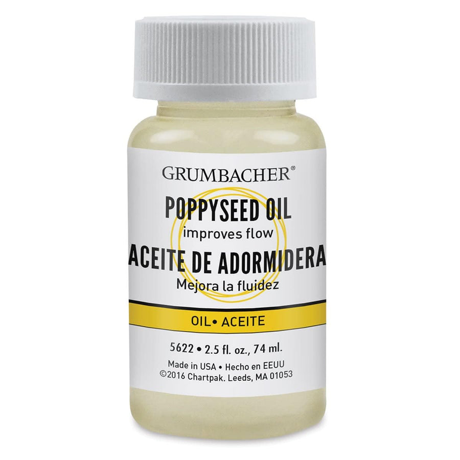 Poppyseed Oil Medium, 2-1/2 Oz. Jar, # 5622