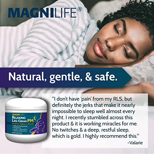 MagniLife Relaxing Leg Cream PM, Deep Penetrating Topic