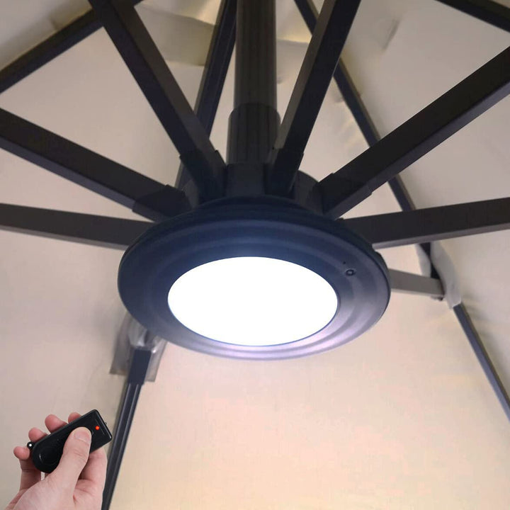Happetite Umbrella Lights with Remote, Rechargeable Pat