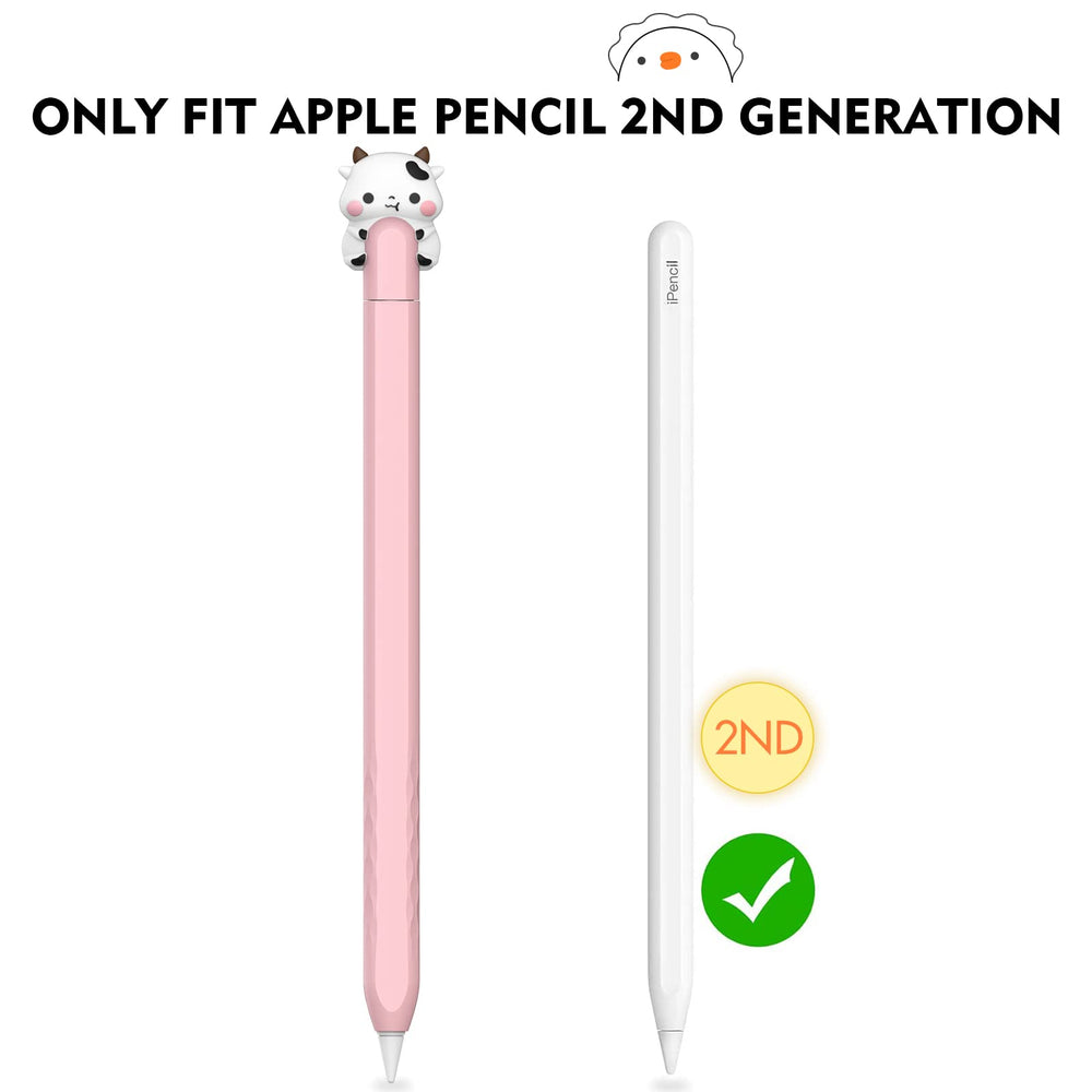NIUTRENDZ Cute Cow Apple Pencil Case for Apple Pencil 2