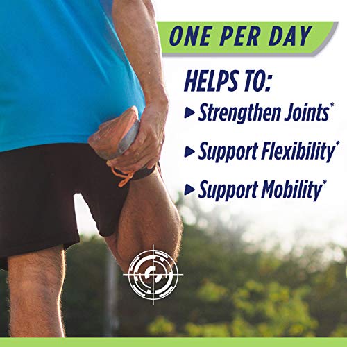 One Per Day, Glucosamine Joint Health Supplement with Vitamin D, Coated Tablets, 60 Count