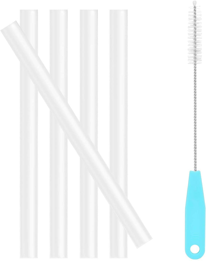 Replacement Straws for CamelBak eddy Kids 12oz Water Bottle,Accessories Set Include 5 BPA-FREE Straws and 1 Cleaning Brush
