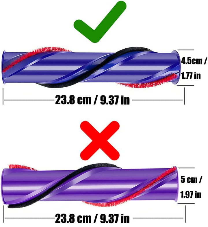 Odashen Roller Brush Roll Bar Replacement for Dyson V6 