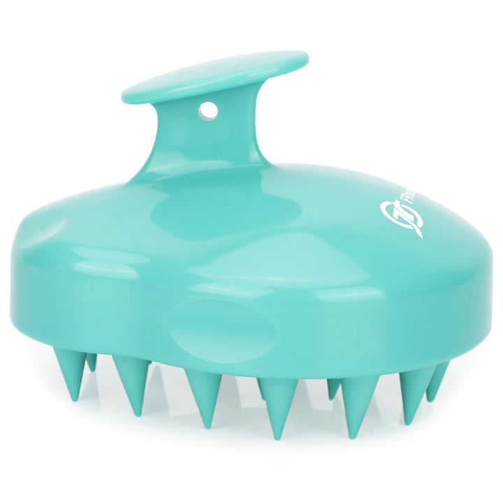 Green: Shampoo Brush Scalp Massager, FReatech [Wet &amp; Dry] Hair Scalp Massage Brush Soft Silicone Comb for Men, Women, Kids and Pets - Green