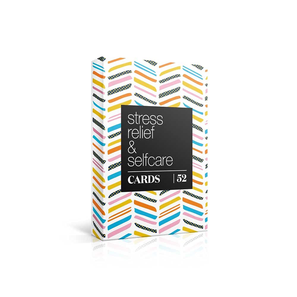 Allura &amp; Arcia 52 Stress Less &amp; Self Care Cards - Mindfulness &amp; Meditation Exercises - Anxiety Relief &amp; Relaxation