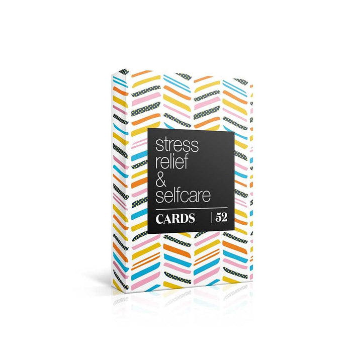 Allura &amp; Arcia 52 Stress Less &amp; Self Care Cards - Mindfulness &amp; Meditation Exercises - Anxiety Relief &amp; Relaxation