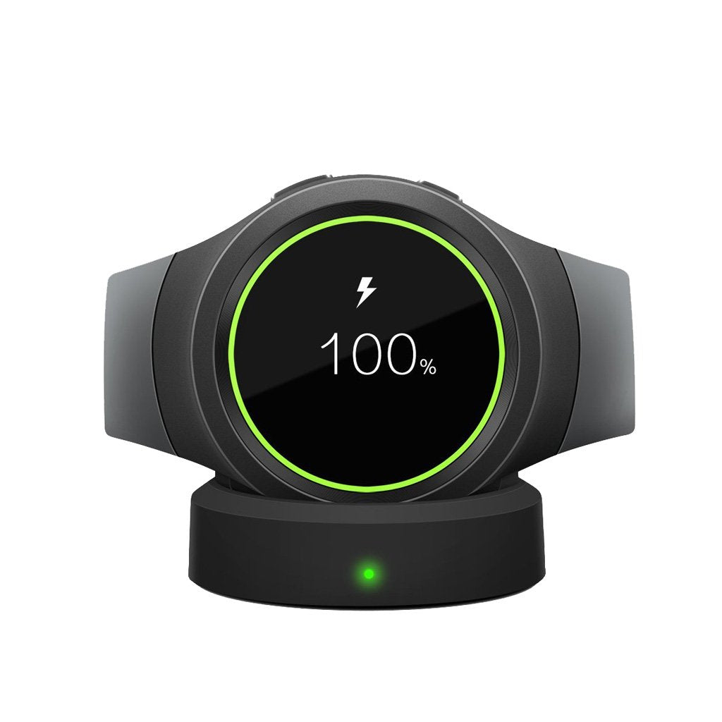 Charger for Gear S2 / Gear S2 Classic, Replacement Charging Dock Cradle for Samsung Gear S2 Smart Watch (Black)