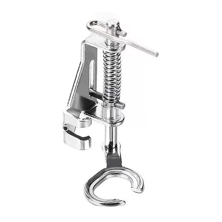 Metal Open Toe Free Motion Quilting Darning Embroidery Presser Foot for Brother, Singer, Toyota, Babylock, Viking, Euro-Pro, Janome, Kenmore, White, Juki, Simplicity Domestic Sewing Machines