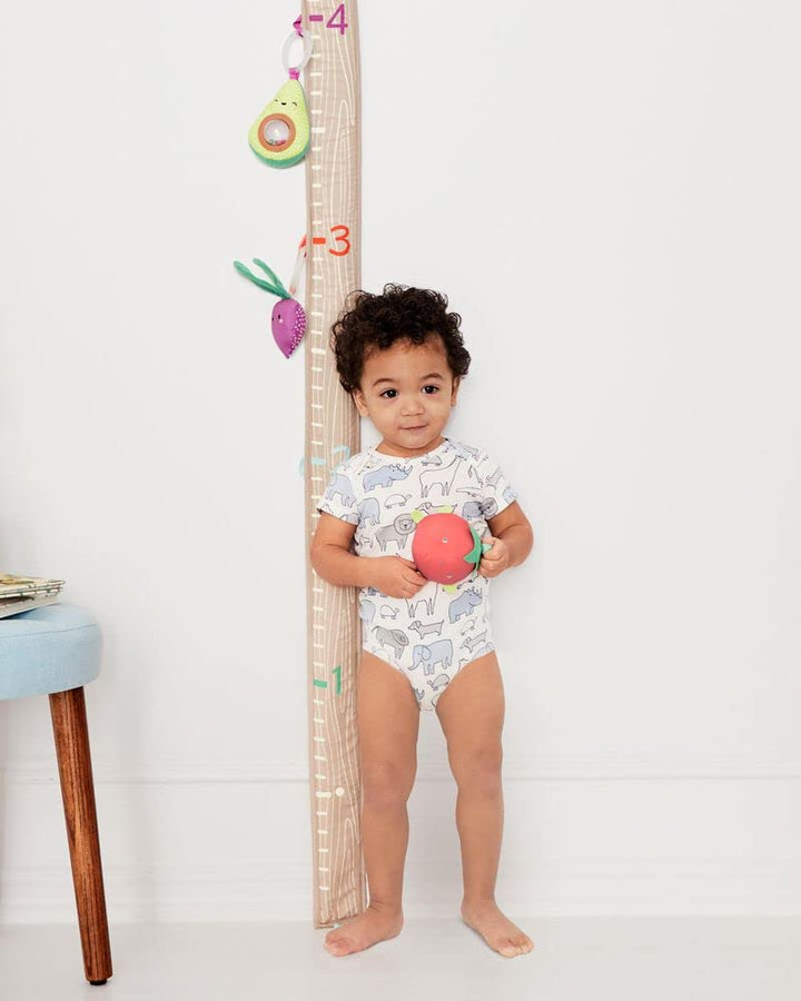 Skip Hop Tummy Time Mat, 3-in-1 Activity Baby Play Gym, Age 0+, Farmstand Grow & Play, Green