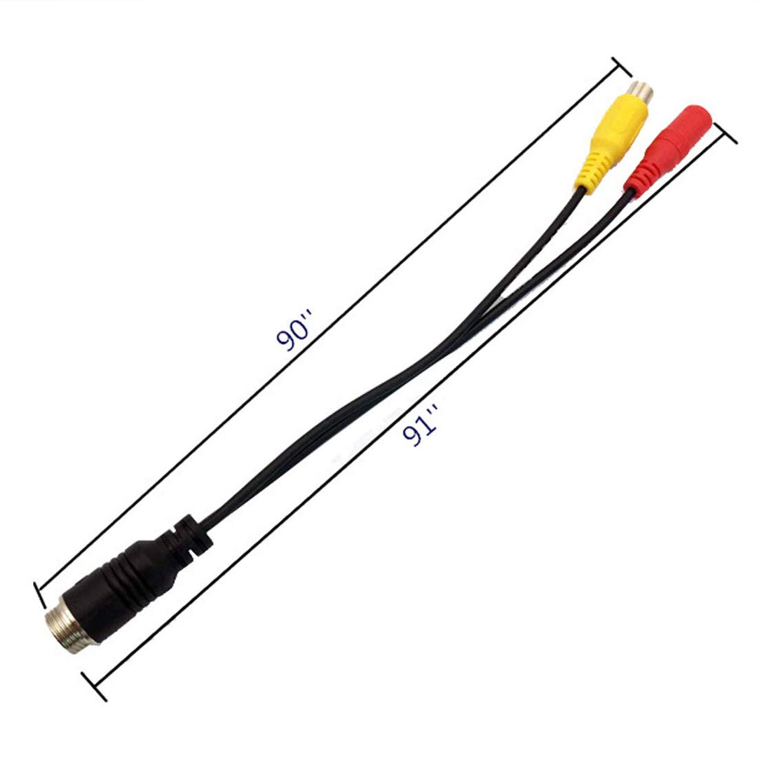 WANYING (2 pcs Pack) M12 Extension Cable - 4 Pin Connec