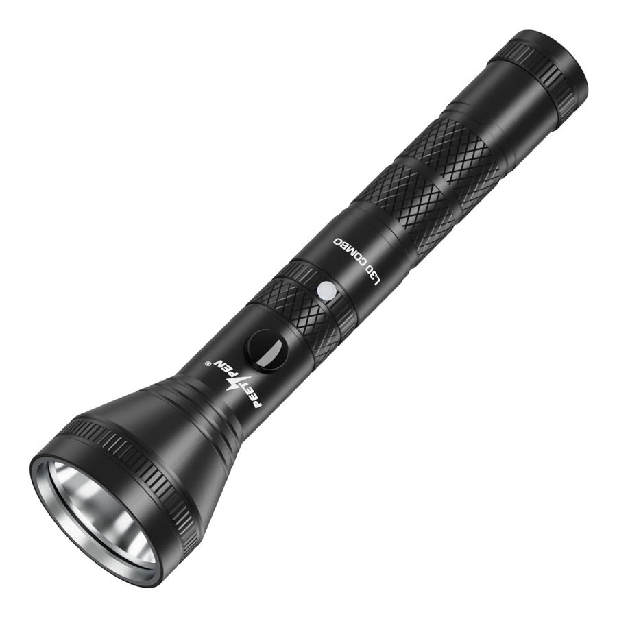 Rechargeable Flashlights High Lumens, 1200 Lumens Super Bright Handheld Flashlight, LED Tactical Flash Light with 4 Modes & Waterproof for Outdoor, Camping, Home, Emergency, Hiking, Camper Gear