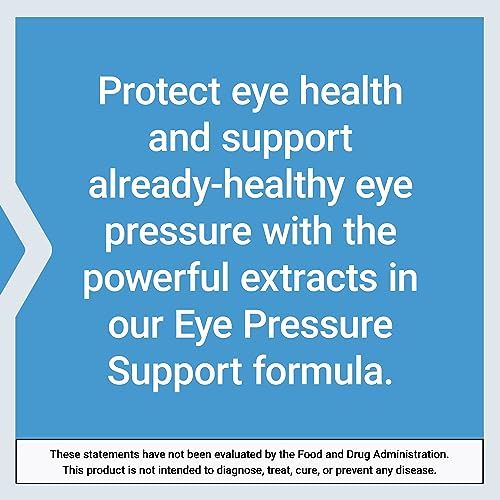 Life Extension Eye Pressure Support with Mirtogenol - Eye Health Supplement for Healthy Eye Pressure - with French Maritime Pine bark – Gluten-Free, Vegetarian, Non-GMO - 30 Capsules