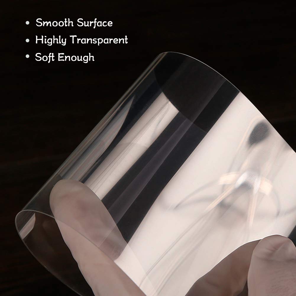 Cake Collar 6 Inch,Acetate Cake Collar Roll DIY Acetate Sheet Baking Transparent Mousse Cake Sheets Surrounding Edge Clear Cake Strips for Baking Decorate Shaker Cards Making(6x394Inch)