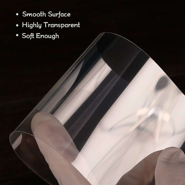 Cake Collar 6 Inch,Acetate Cake Collar Roll DIY Acetate Sheet Baking Transparent Mousse Cake Sheets Surrounding Edge Clear Cake Strips for Baking Decorate Shaker Cards Making(6x394Inch)