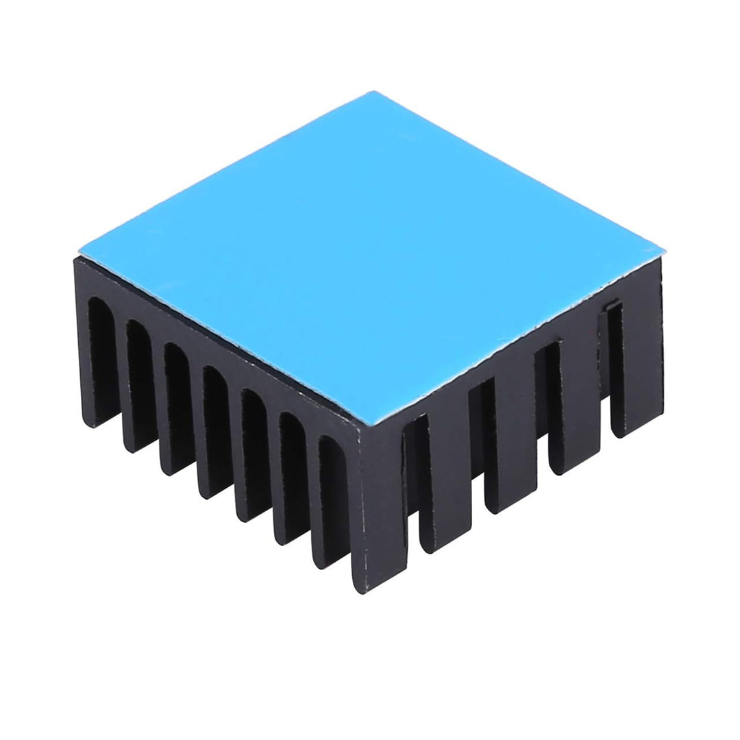 10PCS 20mm Heatsink Kit 20x20x10mm/ 0.79x0.79x0.39inch with Thermal Conductive Adhesive Tape, Cooler Heat Sink for Cooling GPU IC Chips VRAM VGA RAM (20mmx20mmx10mm)