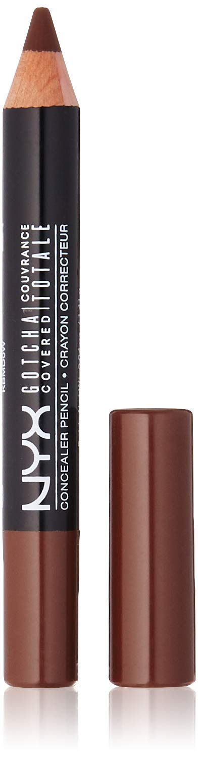 Professional Makeup Gotcha Covered Concealer Pencil, Deep Espresso, 0.04 Ounce