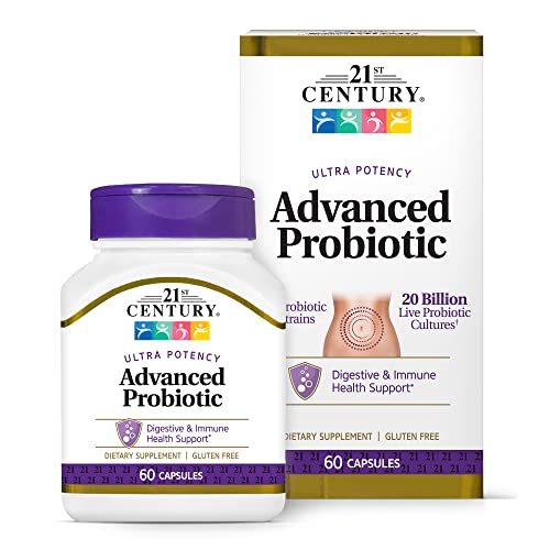 21st Century Advanced Probiotic Capsules, 60 Count (275